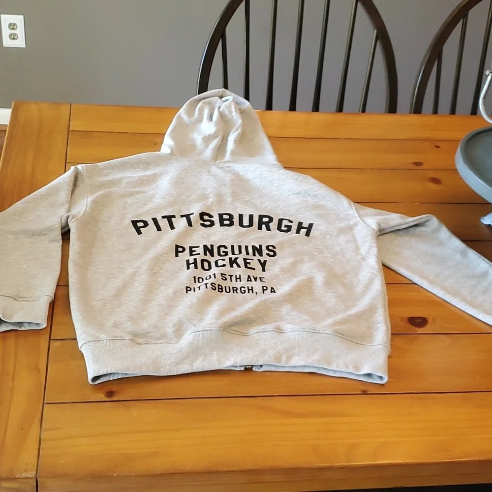 NHL Pittsburgh penguins line change zip up hoodie - Picture 4 of 5